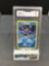 GMA Graded Pokemon 2000 Team Rocket #68 SQUIRTLE Trading Card - NM 7