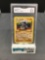 GMA Graded Pokemon 1999 Jungle 1st Edition #45 RHYDON Trading Card - EX+ 5.5
