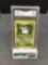 GMA Graded Pokemon 1999 Jungle 1st Edition #57 NIDORAN Trading Card - NM+ 7.5
