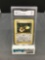 GMA Graded Pokemon 2000 Team Rocket 1st Edition #55 EEVEE Trading Card - NM 7
