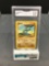 GMA Graded Pokemon 1999 Base Set Unlimited #52 MACHOP Trading Card - VG-EX+ 4.5