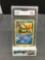 GMA Graded 1999 Pokemon Fossil #52 OMANYTE Trading Card - NM-MT+ 8.5