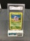 GMA Graded 1999 Pokemon Base Set Unlimited #55 NIDORAN Trading Card - EX-NM 6