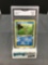 GMA Graded 1999 Pokemon Fossil #49 HORSEA Trading Card - GEM MINT 10