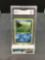 GMA Graded 1999 Pokemon Fossil #49 HORSEA Trading Card - MINT 9