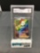 GMA Graded 2020 Pokemon Sword & Shield #208 MARNIE Rainbow Holofoil Rare Trading Card - NM-MT 8