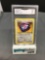 GMA Graded 2000 Pokemon Team Rocket #48 PORYGON Trading Card - NM 7