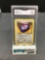 GMA Graded 2000 Pokemon Team Rocket #48 PORYGON Trading Card - NM+ 7.5