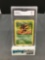 GMA Graded 2000 Pokemon Team Rocket #36 DARK GLOOM Trading Card - NM 7