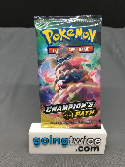 Factory Sealed Pokemon CHAMPION'S PATH 10 Card Booster Pack - Charizard Vmax?