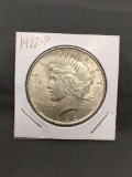 1922 United States Peace Silver Dollar - 90% Silver Coin from ENORMOUS ESTATE
