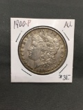 1900-P United States Morgan Silver Dollar - 90% Silver Coin from ENORMOUS ESTATE