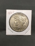 1926-S United States Peace Silver Dollar - 90% Silver Coin from ENORMOUS ESTATE