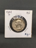 1941-S United States Washington Silver Quarter - 90% Silver Coin from ENORMOUS ESTATE