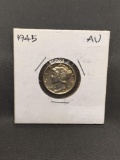 1945 United States Mercury Silver Dime - 90% Silver Coin from ENORMOUS ESTATE