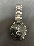 Running TAG HEUER CARRERA Automatic Men's Watch Silver Band - QUESTIONABLE AUTHENTICITY