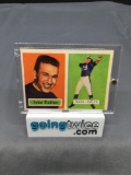 1957 Topps #138 JOHNNY UNITAS Colts ROOKIE Vintage Baseball Card from Estate Collection