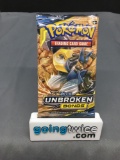 Factory Sealed Pokemon Sun & Moon UNBROKEN BONDS 10 Card Booster Pack