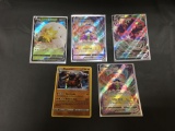 5 Card Lot of Pokemon Holofoil Rare Trading Cards from ENORMOUS COLLECTION