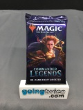 Factory Sealed Magic the Gathering COMMANDER LEGENDS 20 Card Draft Booster Pack