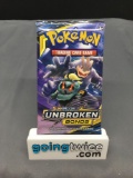 Factory Sealed Pokemon Sun & Moon UNBROKEN BONDS 10 Card Booster Pack