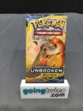 Factory Sealed Pokemon Sun & Moon UNBROKEN BONDS 10 Card Booster Pack