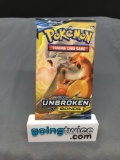 Factory Sealed Pokemon Sun & Moon UNBROKEN BONDS 10 Card Booster Pack