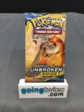 Factory Sealed Pokemon Sun & Moon UNBROKEN BONDS 10 Card Booster Pack