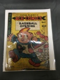 Vintage ACE COMICS Baseball Opening #122 1947 Comic Book from Estate Collection