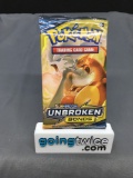 Factory Sealed Pokemon Sun & Moon UNBROKEN BONDS 10 Card Booster Pack