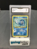 GMA Graded 1999 Pokemon Base Set Unlimited #59 POLIWAG Trading Card - NM 7