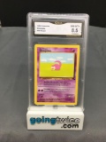 GMA Graded 1999 Pokemon Fossil #55 SLOWPOKE Trading Card - NM-MT+ 8.5