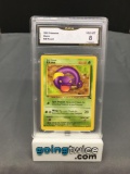 GMA Graded 1999 Pokemon Fossil #46 EKANS Trading Card - NM-MT 8