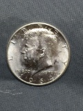 1964-D United States Kennedy Half Dollar - 90% Silver BU UNC Coin