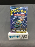 Factory Sealed Pokemon Sun & Moon UNBROKEN BONDS 10 Card Booster Pack