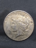 1923-S United States Peace Silver Dollar - 90% Silver Coin