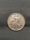 1939-D United States Walking Liberty Silver Half Dollar - 90% Silver Coin from Estate
