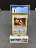 CGC Graded 2000 Pokemon League Promo #11 EEVEE Holofoil Rare Trading Card - NM-MT 8
