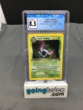 CGC Graded 2000 Pokemon Team Rocket 1st Edition #7 DARK GOLBAT Holofoil Rare Trading Card - NM-MT+