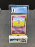 CGC Graded 1999 Pokemon Fossil 1st Edition #55 SLOWPOKE Trading Card - MINT 9