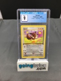 CGC Graded 1999 Pokemon Fossil 1st Edition #51 EEVEE Trading Card - MINT 9