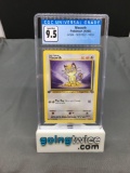 CGC Graded 1999 Pokemon Jungle 1st Edition #56 MEOWTH Trading Card - GEM MINT 9.5