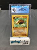 CGC Graded 1999 Pokemon Fossil 1st Edition #50 KRABBY Trading Card - GEM MINT 9.5
