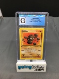 CGC Graded 1999 Pokemon Fossil 1st Edition #47 GEODUDE Trading Card - GEM MINT 9.5
