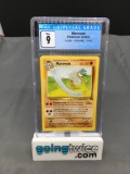 CGC Graded 1999 Pokemon Jungle 1st Edition #39 MAROWAK Trading Card - MINT 9