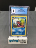 CGC Graded 1999 Pokemon Jungle 1st Edition #46 SEAKING Trading Card - MINT 9