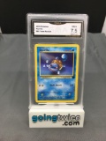 GMA Graded Pokemon 2000 Team Rocket #68 SQUIRTLE Trading Card - NM+ 7.5