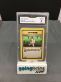 GMA Graded Pokemon 1999 Fossil 1st Edition #61 RECYCLE Trading Card - NM-MT 8