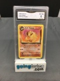 GMA Graded Pokemon 2000 Team Rocket #35 FLAREON Trading Card - EX-NM 6