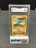 GMA Graded Pokemon 1999 Base Set Unlimited #52 MACHOP Trading Card - VG-EX+ 4.5